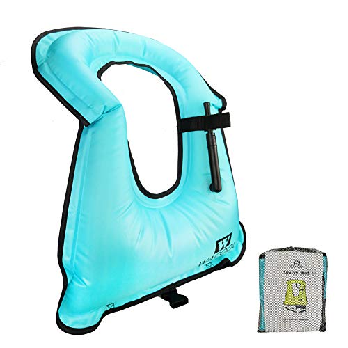 WACOOL Inflatable Snorkel Diving Swimming Scuba Vest Jacket...