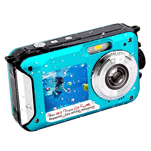 Underwater Camera FHD 2.7K 48 MP Waterproof Digital Camera