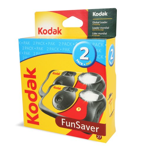 Kodak Funsaver One Time Use Film Camera (2-pack)